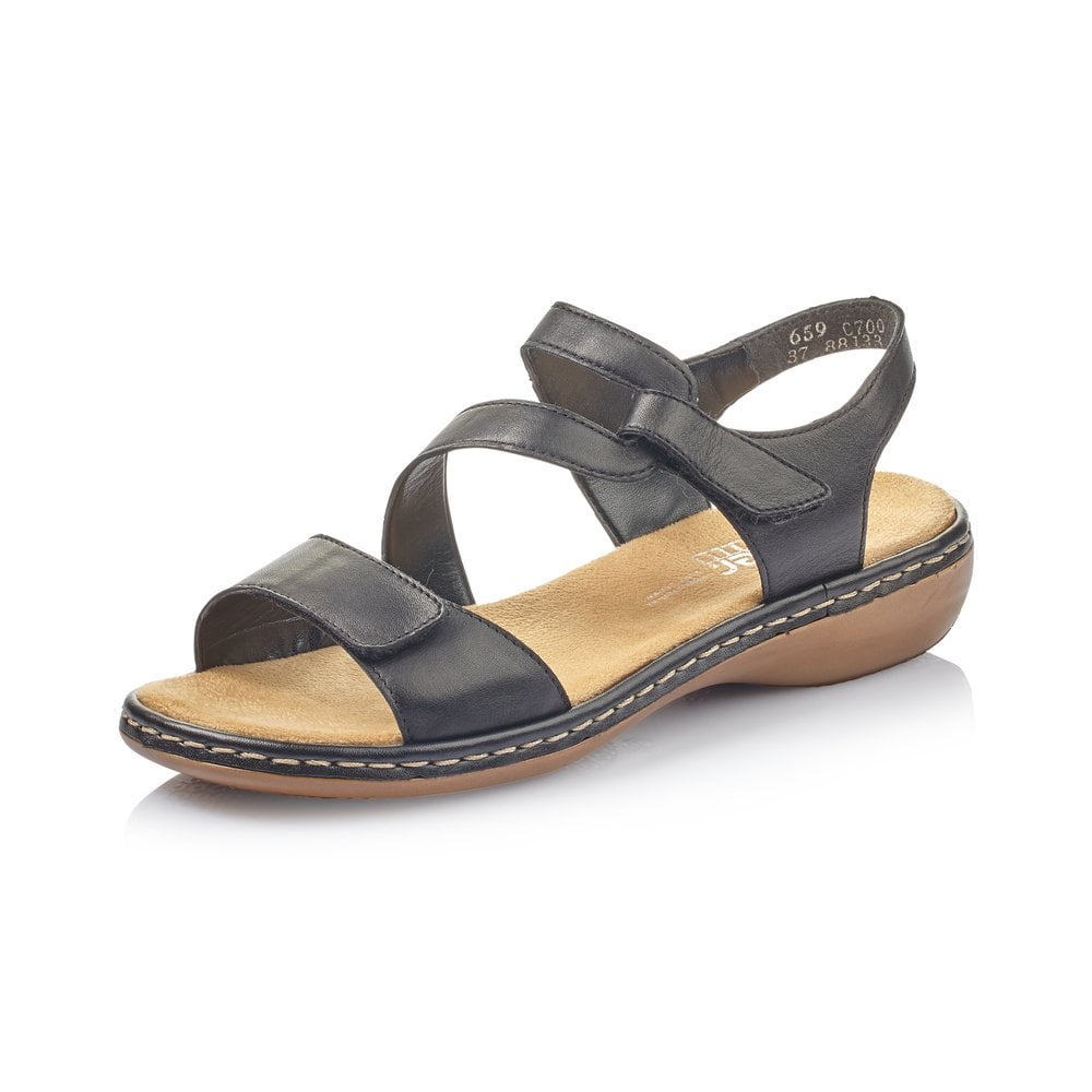 RIEKER 659C7-00 LADIES SANDALS Stock Code: 659C7-00