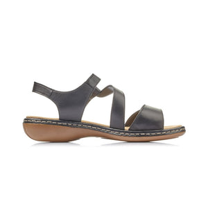 RIEKER 659C7-00 LADIES SANDALS Stock Code: 659C7-00